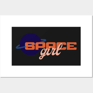 Space Girl Posters and Art